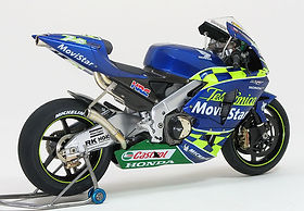 絶版 タミヤ 1/12 テレフォニカ・モビスター・ホンダ RC211V ‘03 Bright Logic/RC211V '03